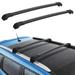 2 PcsRoof Rack Cross Bars Compatible with Hyundai Santa Fe 2013 2014 2015 2016 2017 2018 with Side Rails Aluminum Alloy Luggage Rack Roof Bar for Rooftop Cargo Carrier Rack Kayak Canoe Snowboard