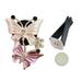 Halloween Decorations Creative Car Perfume Aromatherapy Love Car Air Conditioning Vent Perfume Clip Diffuser Stone Halloween Decor Flannel Pink