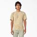 Dickies Men's Newington T-Shirt - Sandstone Overdyed Acid Wash Size XL (WSR91)