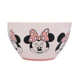 Minnie Mouse Disney Ceramic Ramen Bowl with Chopsticks