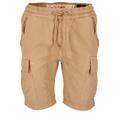 Alpha Industries Ripstop Jogger Shorts Herren sand, Gr. 2XL, Baumwolle