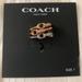 Coach Jewelry | Coach Signature Interlocking Pave Tri-Tone Ring Stack Set Ring Size 7 | Color: Gold/Silver | Size: Ring Size 7