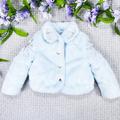 Disney Jackets & Coats | Disney Store Blue Frozen Anna & Elsa Faux Fur Embroidered Snowflake Dress Coat | Color: Blue/Silver | Size: 2tg