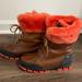 Ralph Lauren Shoes | Lauren Ralph Lauren Quinta Leather Boots Size 7 | Color: Brown/Orange | Size: 7