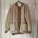 Free People Jackets & Coats | Free People Shearling Long Coat | Color: Cream/Tan | Size: M