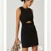 Anthropologie Dresses | Anthropologie T.La Twisted Cutout Dress Size Large Petites Black | Color: Black | Size: Lp