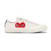 Converse Shoes | Converse Chuck Taylor All-Star 70s Ox Comme Des Garcons Play 150207c Men’s 10 | Color: Cream/Red | Size: 10