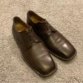 Louis Vuitton Shoes | Louis Vuitton Italy Vintage Men’s Brown Leather Oxford Dress Shoes Derby Sz 7.5 | Color: Brown | Size: 7.5