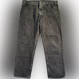 Levi's Jeans | Levi’s Vintage Men’s 540 Black Denim Jeans 42x30 (41x29) Red Tab Faded Wash Usa | Color: Black | Size: 41