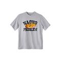 Men's Big & Tall KingSize Slogan Graphic T-Shirt by KingSize in Nacho Problem (Size 5XL)