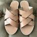 Madewell Shoes | Madewell The Boardwalk Woven Slide Sandal | Color: Brown/Tan | Size: 8