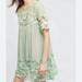 Anthropologie Dresses | Anthropologie Holding Horses Magnolia Lace Swing Dress Mint Green Size 2 | Color: Green | Size: 2