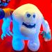 Disney Toys | Disney Parks Frozen The Snowman Ice Monster Marshmallow Plush 12” New. | Color: White | Size: 12”