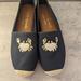 Kate Spade Shoes | Kate Spade Crab Pearl Accent Espadrilles Flats Size 8.5 | Color: Blue | Size: 8.5
