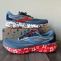 Nike Shoes | Brooks Trace 2 Usa Red White Blue Stars & Stripes 14 Running Shoes Sneakers | Color: Blue/Red | Size: 14