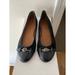 Coach Shoes | Coach Leila Black Suede Leather Turn Lock Buckle Ballet Flats Woman’s Size 9 | Color: Black | Size: 9