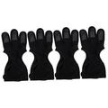 Sosoport 4pcs Archery Finger Stall Adjustable Glove Equipment Two Fingers Glove Arm Guards for Adults Archery Finger Guard Deerseeker Glove Gloves Archery Glove Spandex Accessories Portable