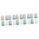 minkissy 20 Pcs Silica Gel Bottle Travel Size Lotion Travel Size Bottle Dispenser Bottle Keychain Travel Container Silicone Storage Container Travel Size Body Wash Pp Toiletries Portable