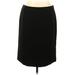 Le Suit Casual Skirt: Black Solid Bottoms - Women's Size 16
