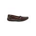 Unstructured by Clarks Sneakers: Brown Print Shoes - Women's Size 10 - Almond Toe