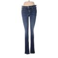 Rag & Bone/JEAN Jeans - Low Rise: Blue Bottoms - Women's Size 28