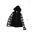 Wonder Nation Jacket: Black Print Jackets & Outerwear - Kids Girl's Size 8
