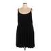 Torrid Casual Dress - Mini: Black Solid Dresses - Women's Size 4X Plus