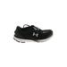 Under Armour Sneakers: Black Color Block Shoes - Women's Size 8 - Round Toe