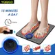Ems-Coussin de massage des pieds portable pliable polymères de massage impulsion UNIS isseur