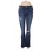 Joe's Jeans Jeans - High Rise Boot Cut Boot Cut: Blue Bottoms - Women's Size 29 - Dark Wash