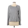 Pixley Faux Leather Jacket: Gray Jackets & Outerwear - Women's Size Large