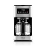 Melitta Aroma Tocco Plus 12-cup Hot & Iced Drip Coffee Maker w/ Glass Carafe & Touch Control Display in Black | Wayfair MCM011PULBK0