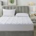 Alwyn Home Starkes Waterproof Stain Resistant & Antimicrobial Mattress Pad Polyester | 75 H x 39 W x 1 D in | Wayfair