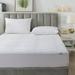 Waverly Waterproof Wave Stitched Mattress Pad Polyester/Cotton | 75 H x 39 W x 1 D in | Wayfair P2023-0105-T