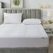 Waverly Waterproof Wave Stitched Mattress Pad Polyester/Cotton | 84 H x 72 W x 1 D in | Wayfair P2023-0109-CK