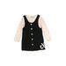 CALVIN KLEIN JEANS Overall Dress: Black Skirts & Dresses - Size 3Toddler