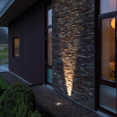 Konstsmide Malte LED-Bodeneinbauspot Abstrahlung flexibel 12W MALTE, alu / grau / zink, Edelstahl, Modern, LED Bodeneinbauleuchte Image