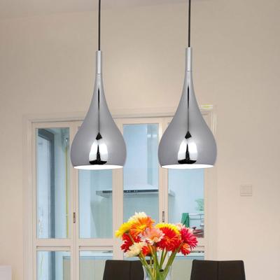 Näve Hängelampe Anja, dimmbar, chrom / silber, für Wohn- / Esszimmer, Metall, Modern, Pendelleuchte Image