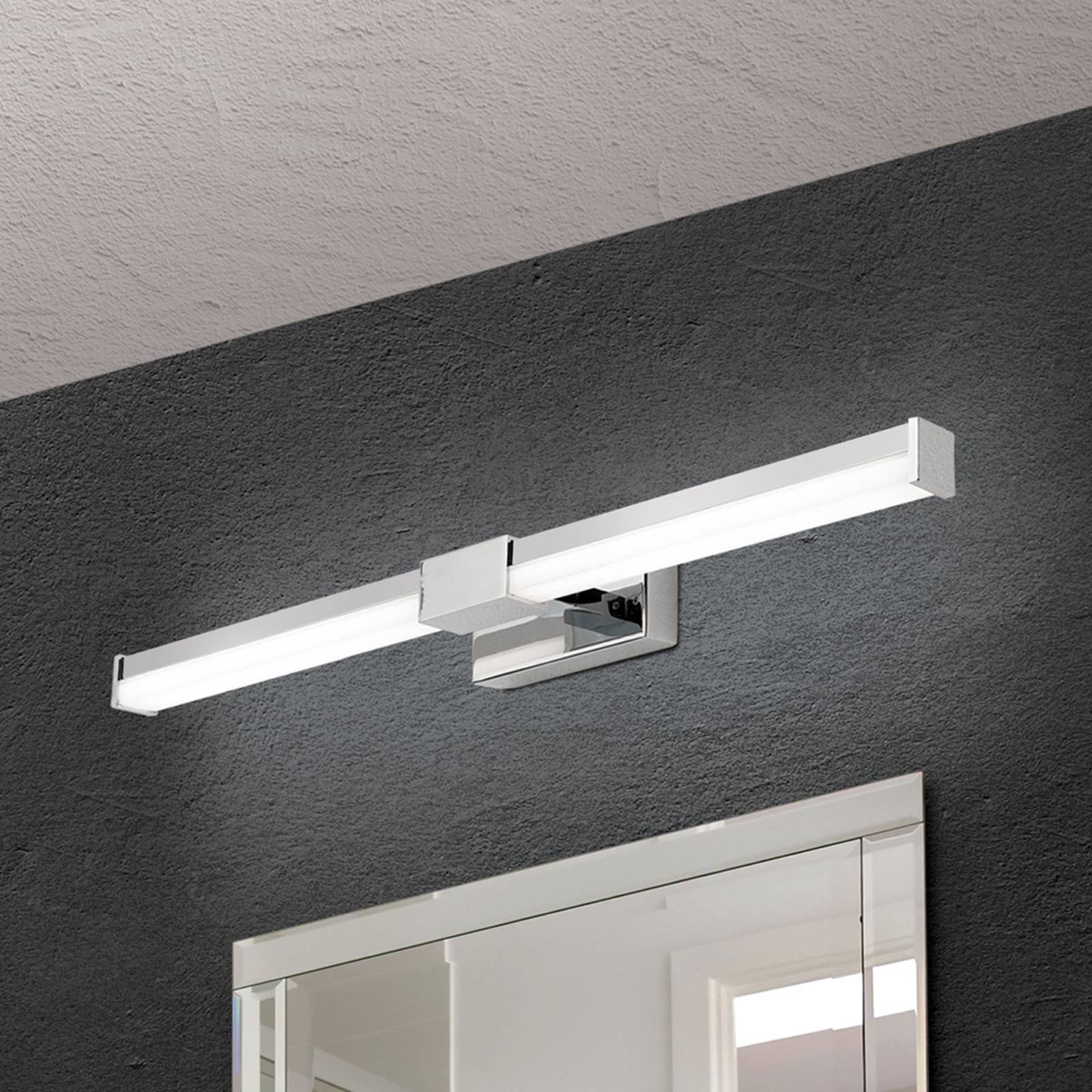 ORION Wandlampe Argo, chrom / silber, für Badezimmer, Metall, Modern, Wandleuchte, Wandlampe Bad