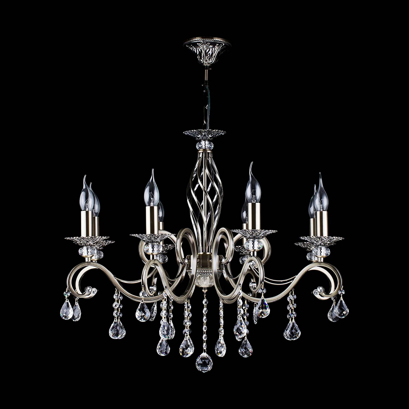 Maytoni Kronleuchter Grace, dimmbar, messing / gold, für Wohn- / Esszimmer, Metall, Kronleuchter