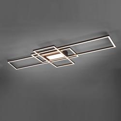 Trio Lighting LED-Deckenlampe Irvine 3.000-6.500 K, anthrazit