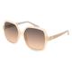 Guess GU7921-H Damen-Sonnenbrille Vollrand Eckig Acetat-Gestell, Beige