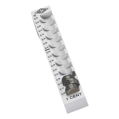 Wedo Geldzählrille 1 Cent grau, 18x3x4.5 cm