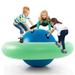 Infans 7.5 FT Inflatable Dome Rocker Bouncer w/ 6 Handles Fun Outdoor Game for Kids