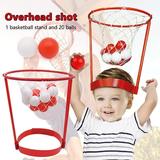 Wlylongift Christmas Black X Friday Headband Hoops Basketball Hoop Board Plastic Set Basketball Parentage Toys