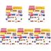 Barricade Sign Toys Road Signs Game Mini Street Kids Train Plastic Child Set of 5