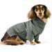 Fitwarm Dog Turtleneck Sweater Thermal Knitted Pet Coat Dog Winter Clothes for Small Dogs Cat Apparel Heather Grey XSmall