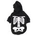 Halloween Pet Costumes Winter Nightgown Skeleton Dog Clothes Puppy Clothes Lovely Dog Cosplay Costume