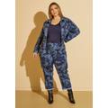 Plus Size Elite Only Cuffed Camo Cargo Jeans