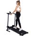 Manual Treadmill Non Electric Treadmill with 10Â° Incline Small Foldable Treadmill for Apartment Home Walking Running (Mode GHN213)